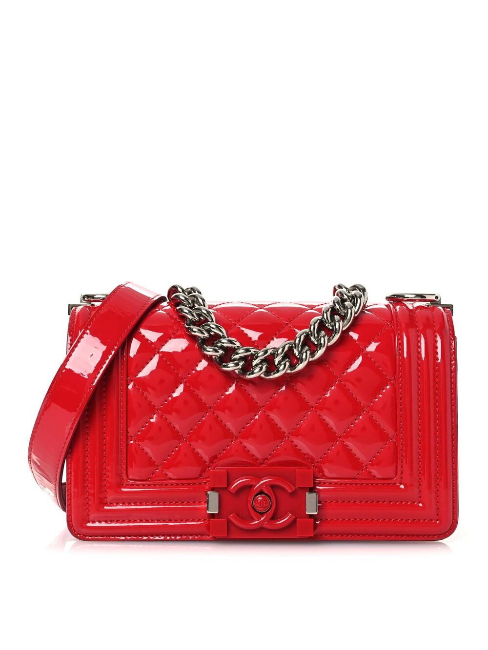 Chanel Patent Calfskin Quilted Small #376763C27B